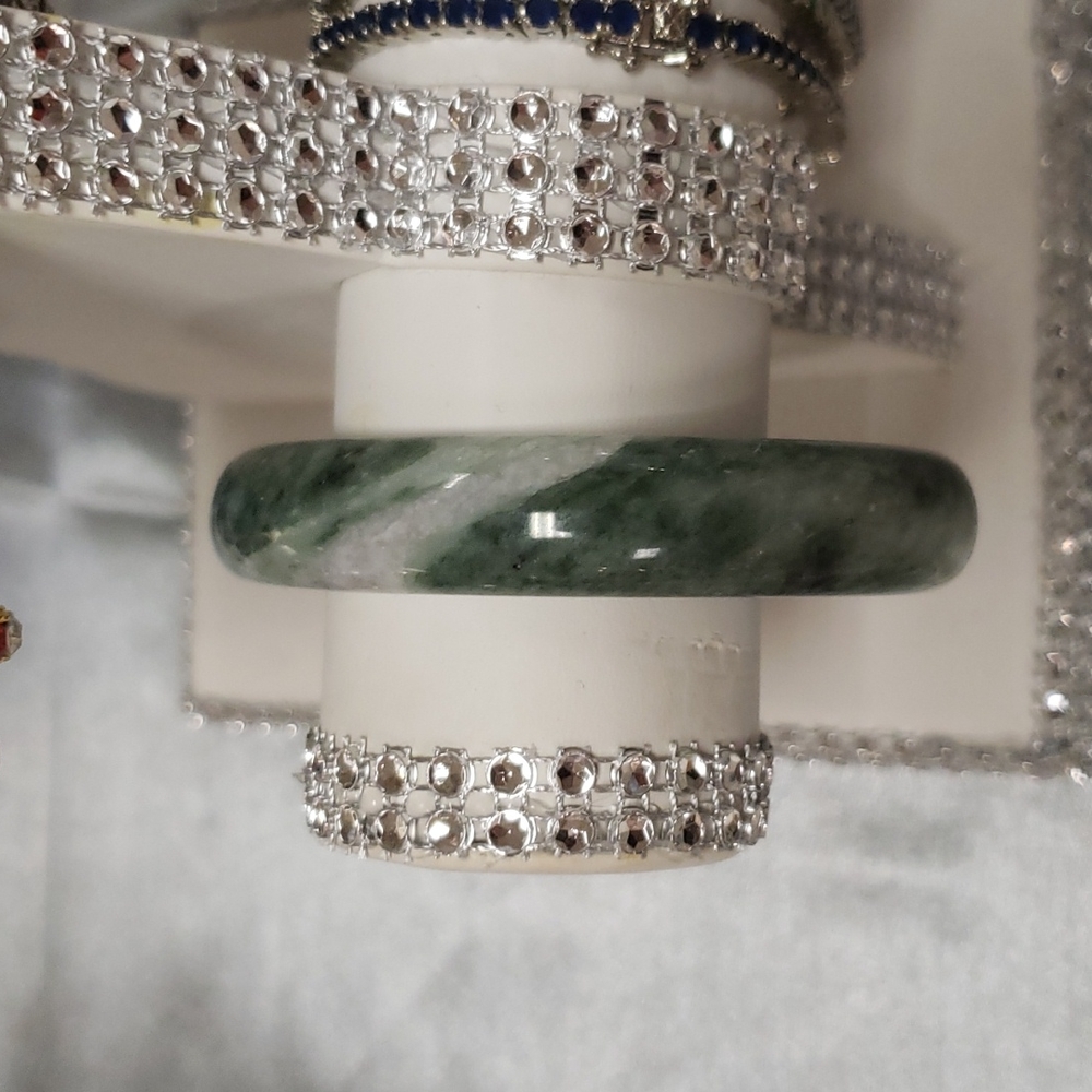 Jade Bangle Bracelet